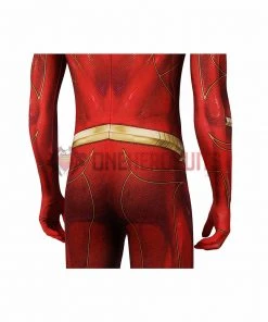OneHeroSuits Costumes The Flash Cosplay Costume Barry Allen 3D Printed Jumpsuit
