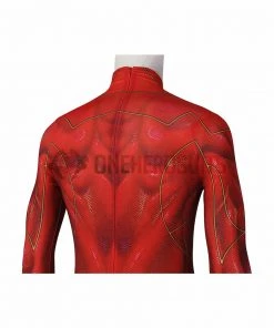 OneHeroSuits Costumes The Flash Cosplay Costume Barry Allen 3D Printed Jumpsuit