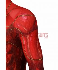 OneHeroSuits Costumes The Flash Cosplay Costume Barry Allen 3D Printed Jumpsuit