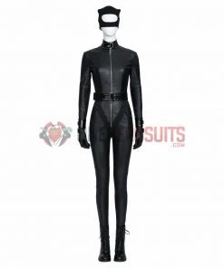 OneHeroSuits The Batman 2022 Cosplay Boots Catwoman Black Top Level Shoes Costumes