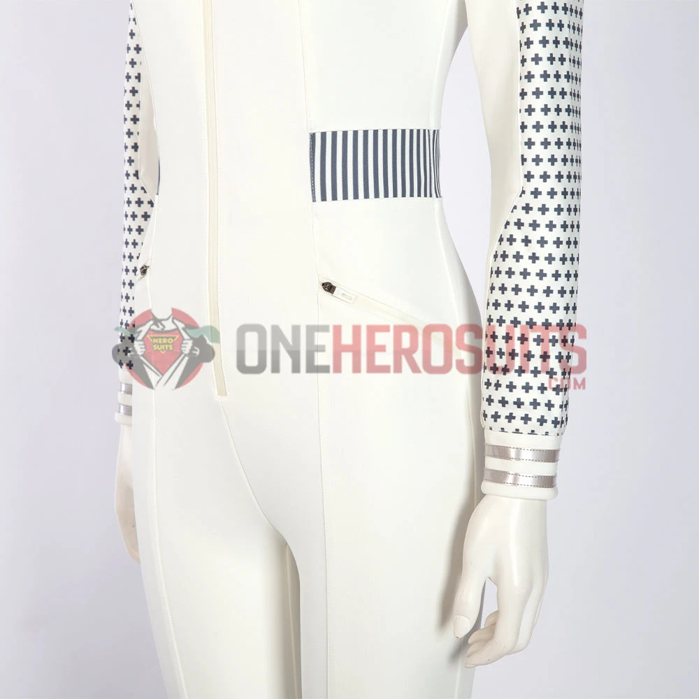 OneHeroSuits Star Trek Cosplay Costumes Nurse Chapel White Top Level Suits