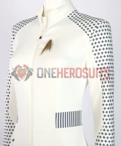 OneHeroSuits Star Trek Cosplay Costumes Nurse Chapel White Top Level Suits