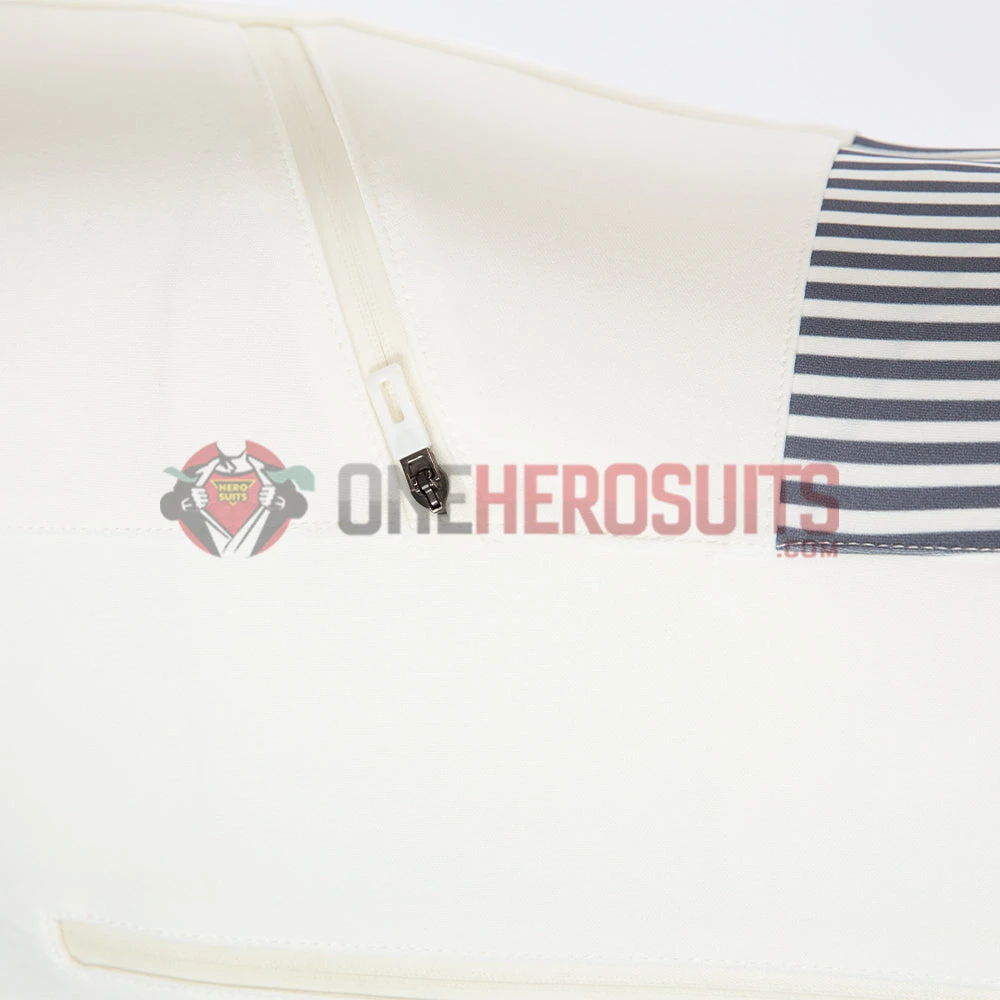 OneHeroSuits Star Trek Cosplay Costumes Nurse Chapel White Top Level Suits