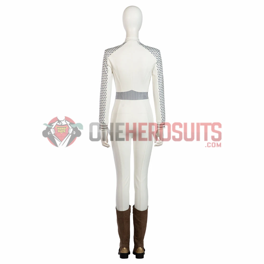 OneHeroSuits Star Trek Cosplay Costumes Nurse Chapel White Top Level Suits