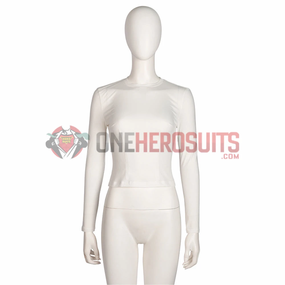 OneHeroSuits Star Trek Cosplay Costumes Nurse Chapel White Top Level Suits