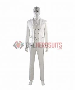 OneHeroSuits Mr Knight Cosplay Costumes Moon Knight Top Level White Suits
