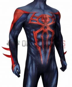 OneHeroSuits Spiderman 2099 V2 Edition Cosplay Costumes Miguel O'Hara Bodysuits
