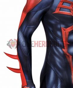 OneHeroSuits Spiderman 2099 V2 Edition Cosplay Costumes Miguel O'Hara Bodysuits