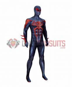 OneHeroSuits Spiderman 2099 V2 Edition Cosplay Costumes Miguel O'Hara Bodysuits