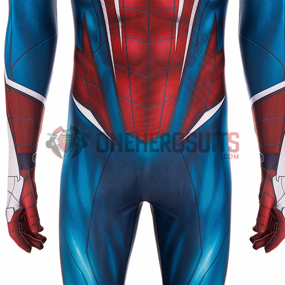 OneHeroSuits Spiderman 2 PS5 Peter Parker Cosplay Bodysuit Costumes