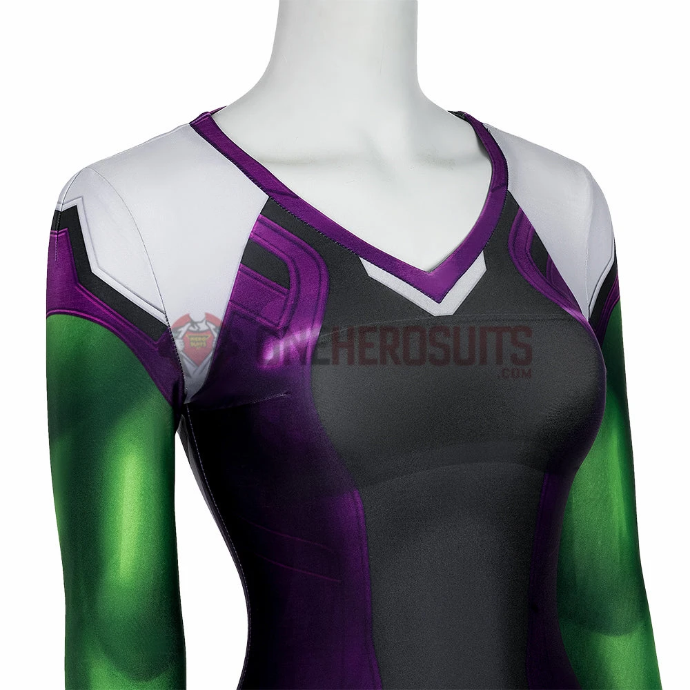 OneHeroSuits Female Hulk Cosplay Costumes She-Hulk Bodysuit