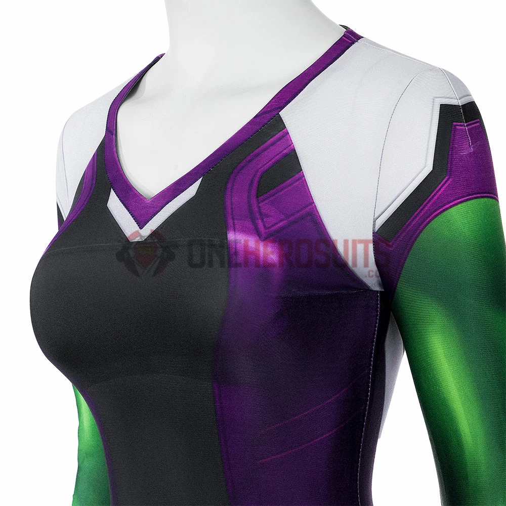 OneHeroSuits Female Hulk Cosplay Costumes She-Hulk Bodysuit
