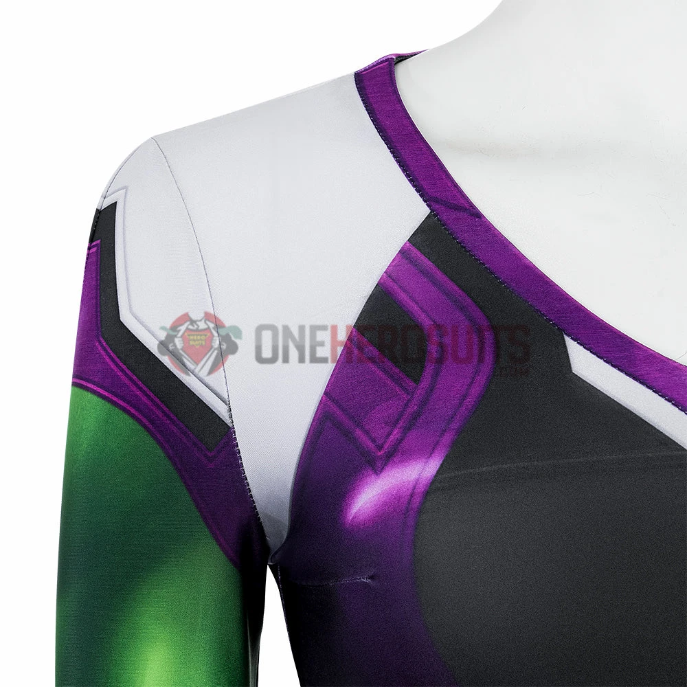 OneHeroSuits Female Hulk Cosplay Costumes She-Hulk Bodysuit
