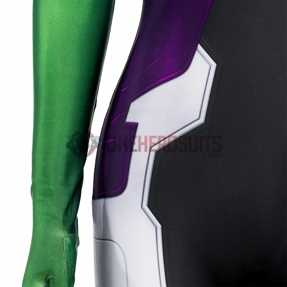 OneHeroSuits Female Hulk Cosplay Costumes She-Hulk Bodysuit