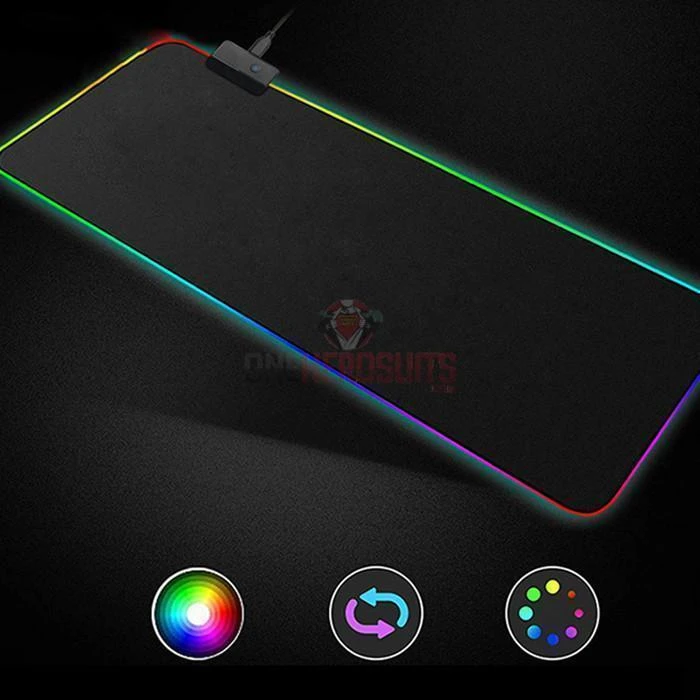 OneHeroSuits Bleach Mouse Pad RGB LED Gaming Mouse Pad Extra Large