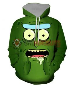 OneHeroSuits Rick And Morty Hoodies Creative 3D Print Hooded Sweatshirt Collection