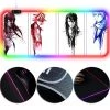OneHeroSuits Bleach Creative Printed Mouse Pad RGB LED Gaming Mouse Pad Extra Large