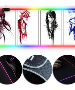 OneHeroSuits Bleach Creative Printed Mouse Pad RGB LED Gaming Mouse Pad Extra Large
