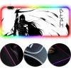 OneHeroSuits Bleach Hollow Ichigo Creative Printed Mouse Pad RGB LED Gaming Mouse Pad V2