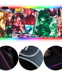 OneHeroSuits Japanese Anime Character Creative Printing Mouse Pad