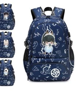 OneHeroSuits Sorcery Fight Backpack With Charging Port Jujutsu Kaisen School Bag