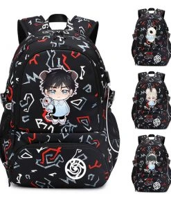 OneHeroSuits Sorcery Fight Animation Printed Travel Backpack