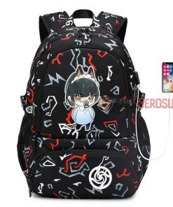 OneHeroSuits Sorcery Fight Animation Printed Travel Backpack