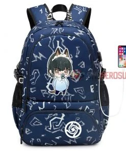 OneHeroSuits Sorcery Fight Backpack With Charging Port Jujutsu Kaisen School Bag