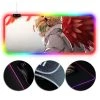 OneHeroSuits My Hero Academia Hawk Keigo Takami Printing RGB LED Gaming Extended Mouse Pad