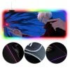 OneHeroSuits Jujutsu Kaisen Mouse Pad Sorcery Fight Satoru Gojo Printed RGB Gaming Mouse Pad