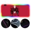 OneHeroSuits Sorcery Fight RGB Mouse Pad Jujutsu Kaisen Yuji Itadori Printed RGB Gaming Mouse Pad